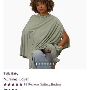 Solly Baby Nursing Cover in Ivy